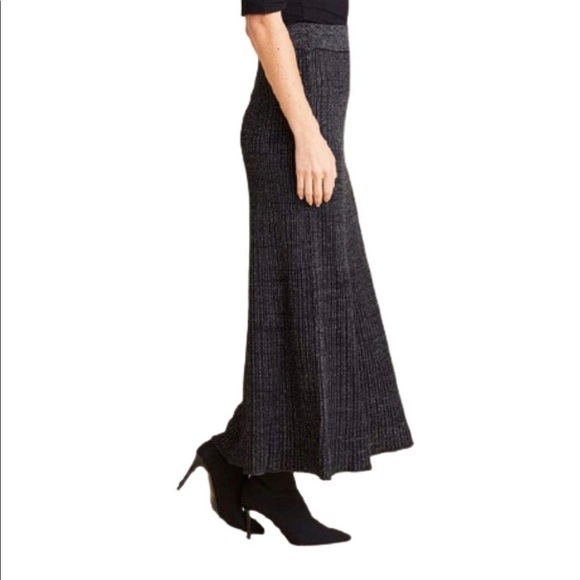 🆕 Free People Shine Bright Metallic Maxi Skirt - Picture 4 of 13